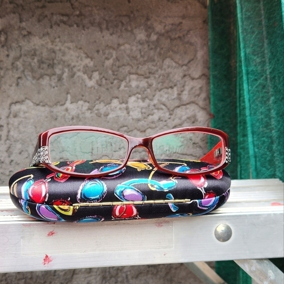 Valentino Eyeglasses VAL5657 Rectangular Frames - Picture 3 of 11